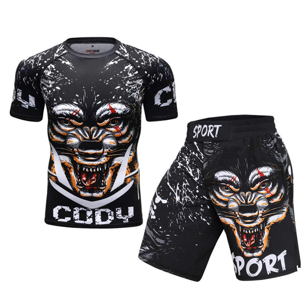 uomo - completo termico x sport combattimento