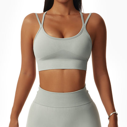 Reggiseno sportivo Intrecciato