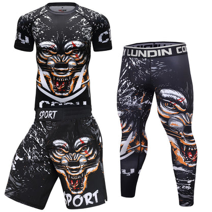 uomo - completo termico x sport combattimento