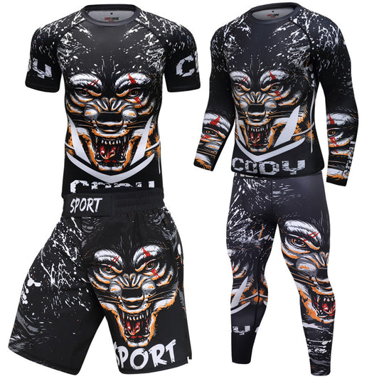 uomo - completo termico x sport combattimento