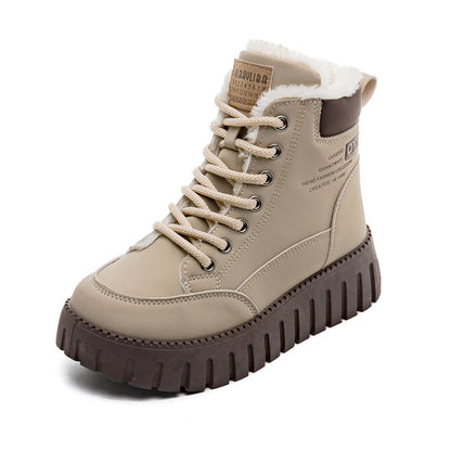 Scarpe Tipo Timberland Ma Ortopediche con Fodera in Pelliccia Sintetica