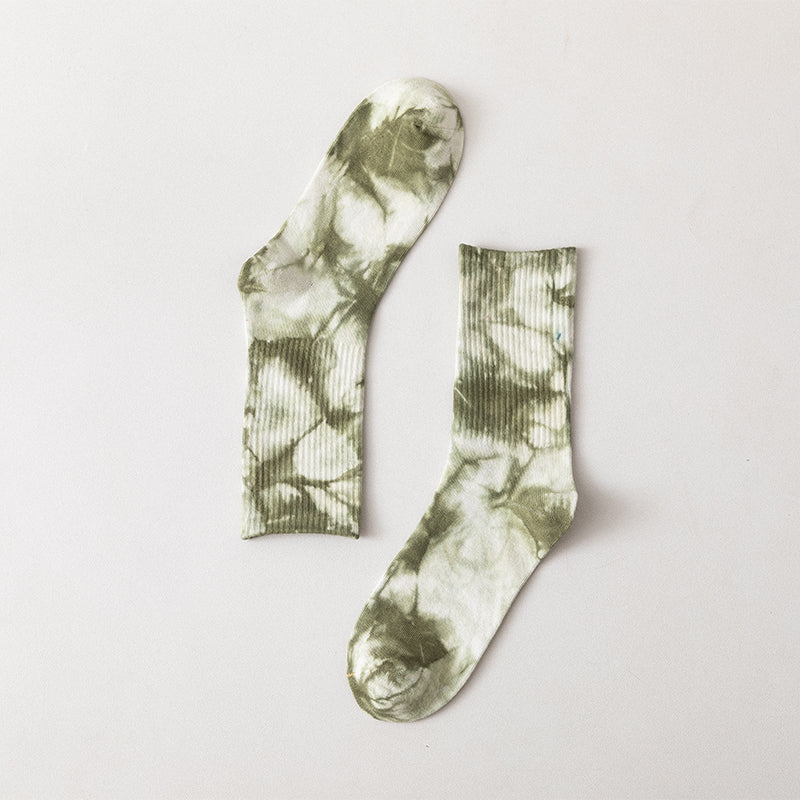 Calzini Tie-Dye Unisex - Set 5 Paia Colori Assortiti