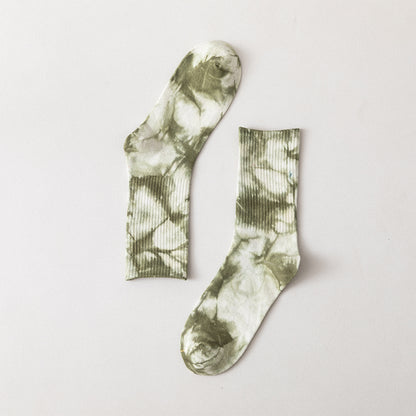 Calzini Tie-Dye Unisex - Set 5 Paia Colori Assortiti