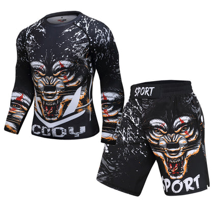 uomo - completo termico x sport combattimento