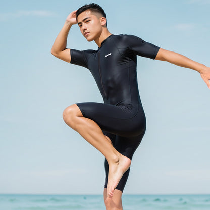 Muta Corta Nera per Nuoto e Sport Acquatici