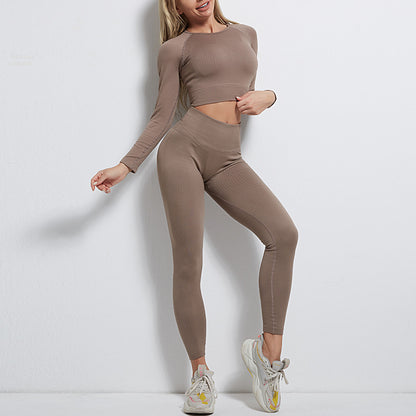 Completo a Costine - Top Crop & Leggings