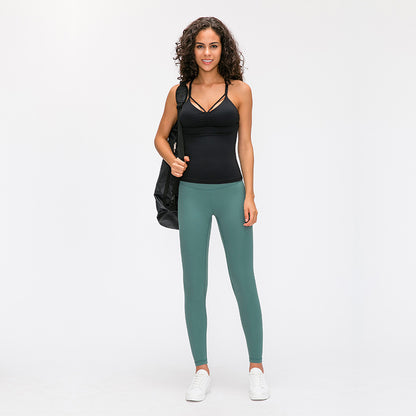 Pleated sport ladies vest