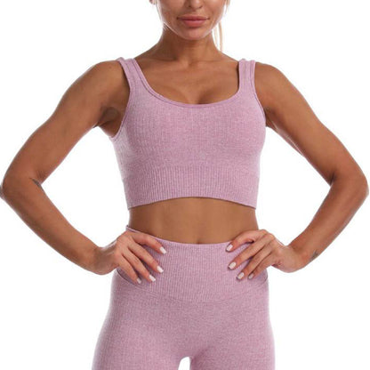 Completo a Costine - Top Crop & Leggings
