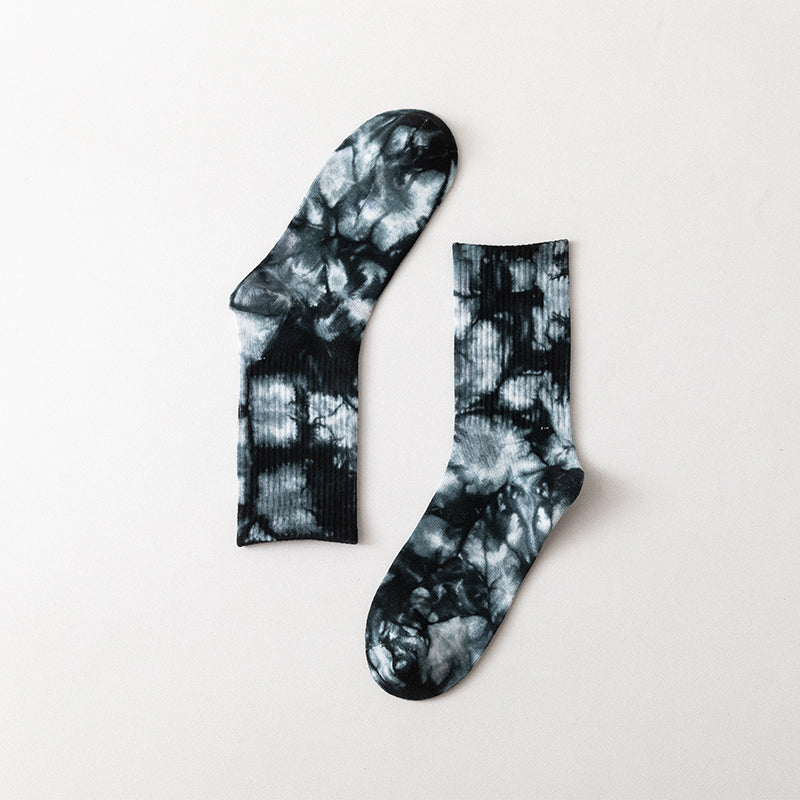 Calzini Tie-Dye Unisex - Set 5 Paia Colori Assortiti