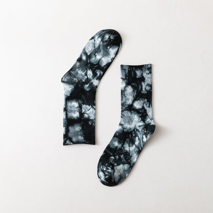 Calzini Tie-Dye Unisex - Set 5 Paia Colori Assortiti