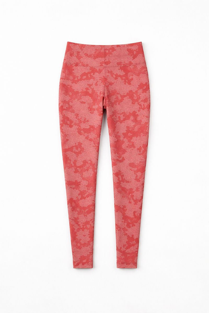 Leggins Per La Circolazione Mimetico a Vita Alta