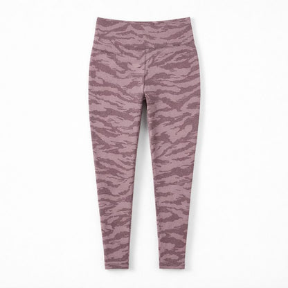 Leggins Per La Circolazione Mimetico a Vita Alta