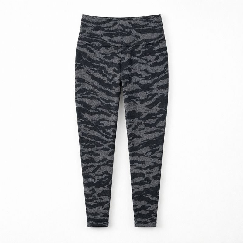 Leggins Per La Circolazione Mimetico a Vita Alta