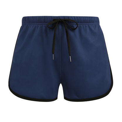 Pantaloncini Sportivi Con Tasca Zip