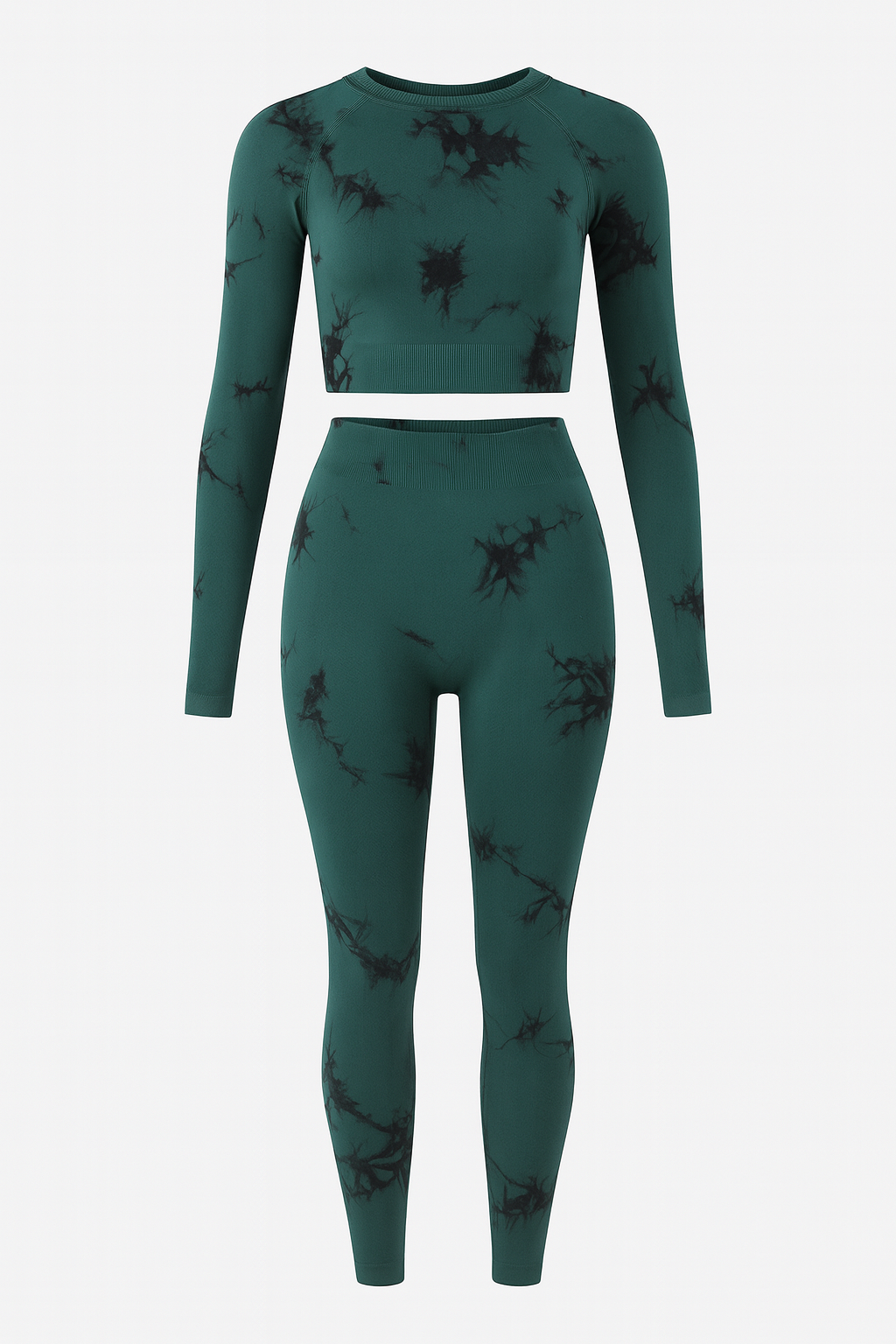 Completo Sportivo Donna Tie-Dye - Leggins e Top