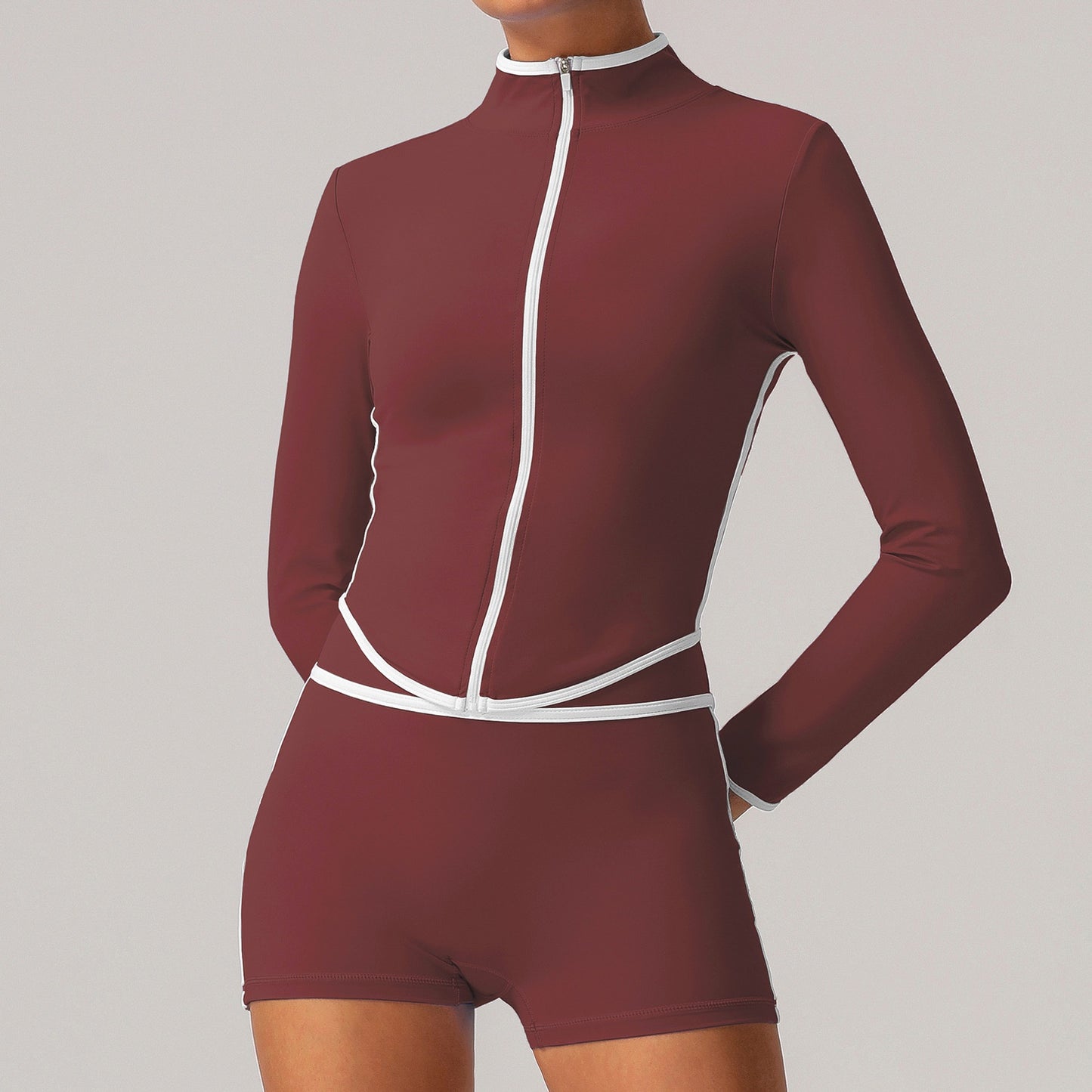 Set Con Dettagli a Contrasto