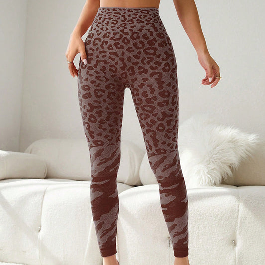 Leggins Leopardati Coloratissimi Effetto Push-Up
