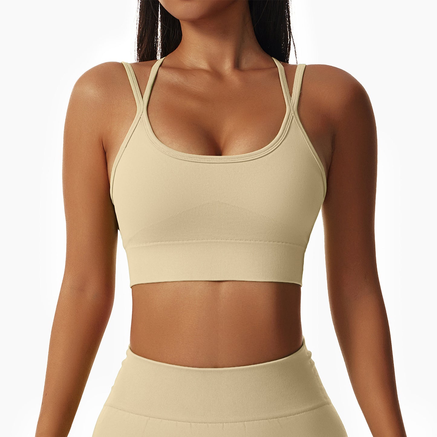 Reggiseno sportivo Intrecciato