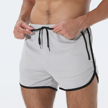 Pantaloncini Sportivi Con Tasca Zip