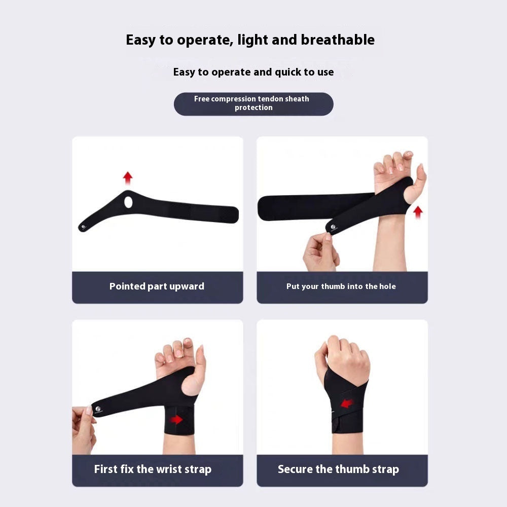Tutore Per Il Polso Regolabile per Supporto e Compressione